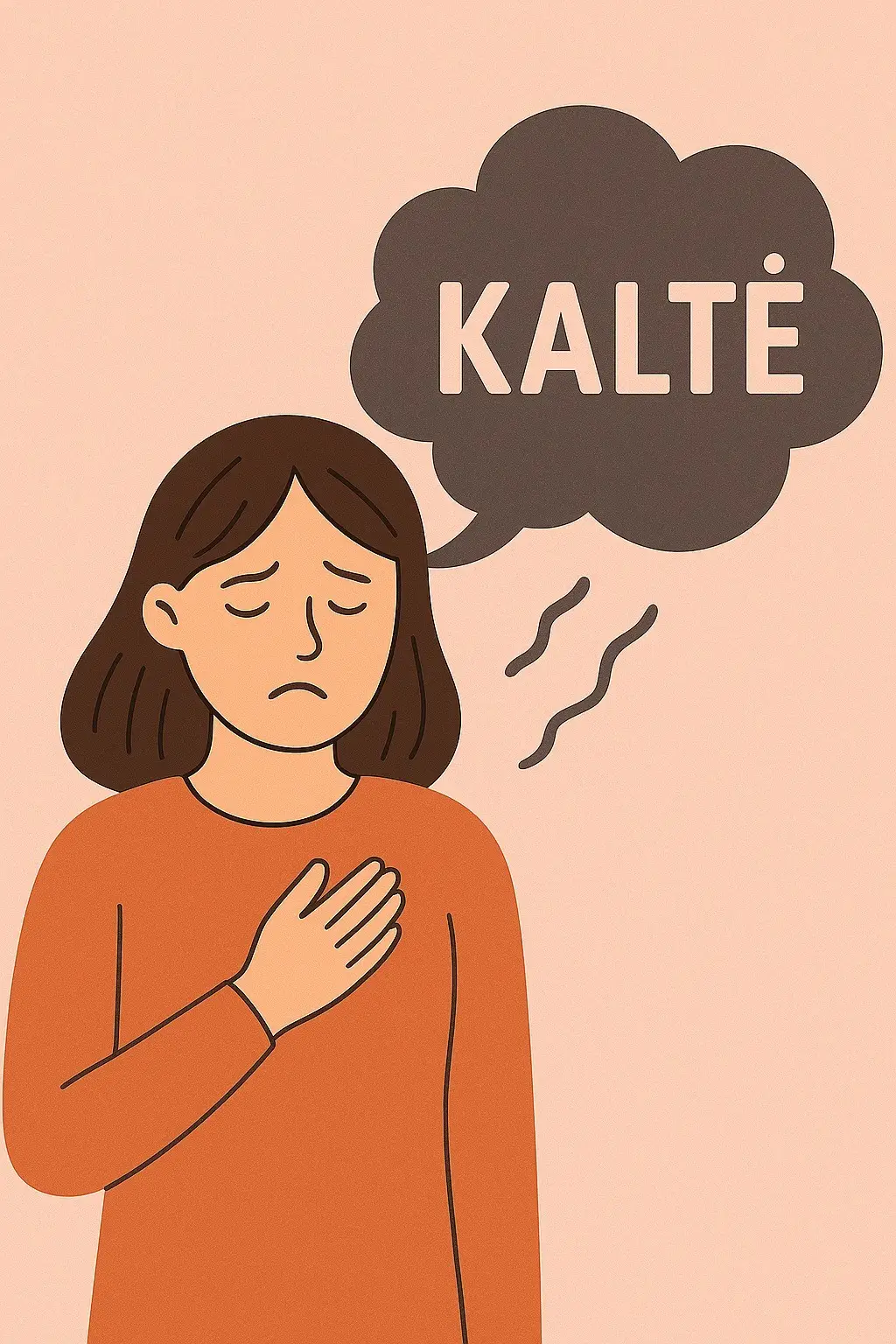 Kaip paleisti kaltę, kurią nuolat jauti